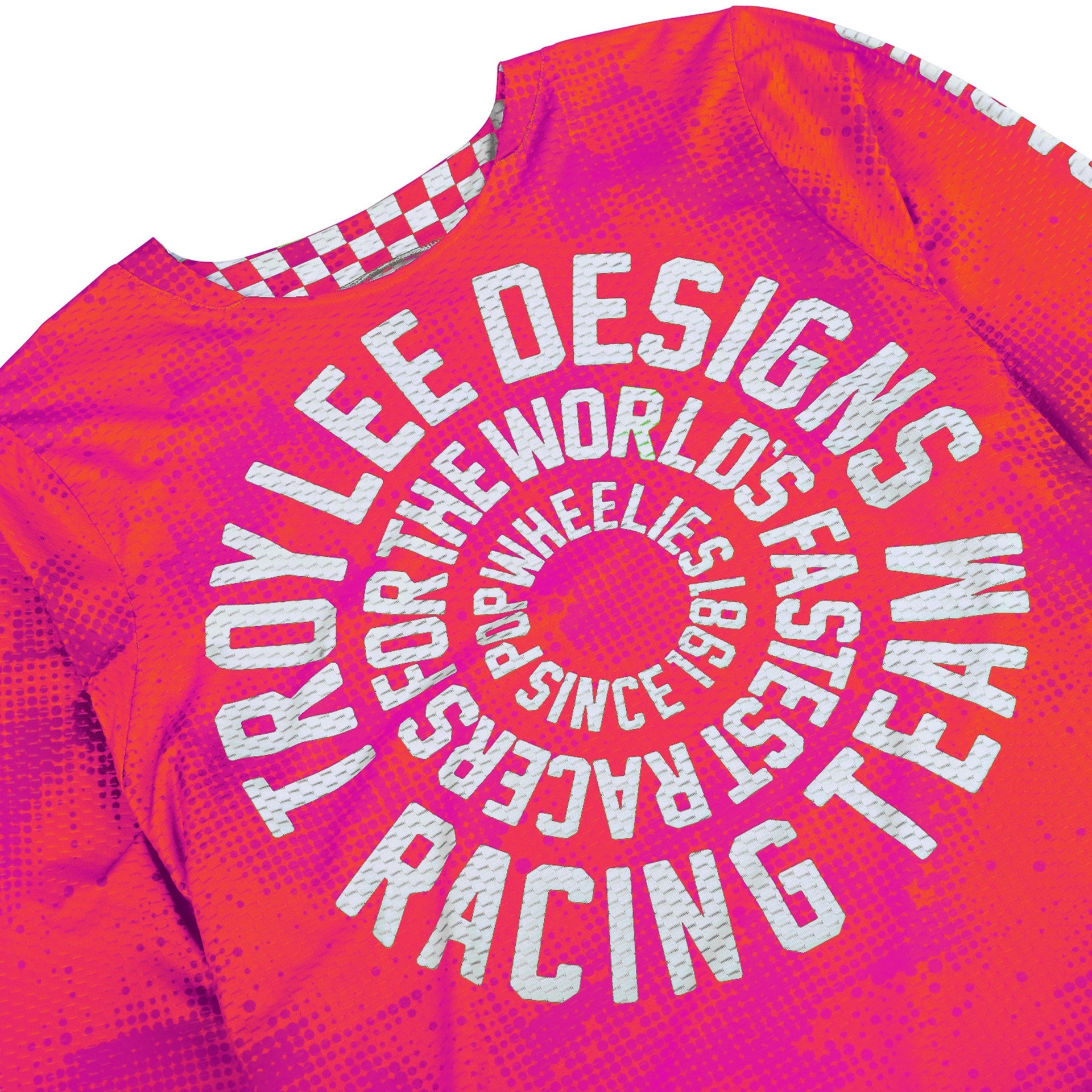 Jersey Gp Pro Air Para niño de moto; Carlsbad 97 Orange Pink